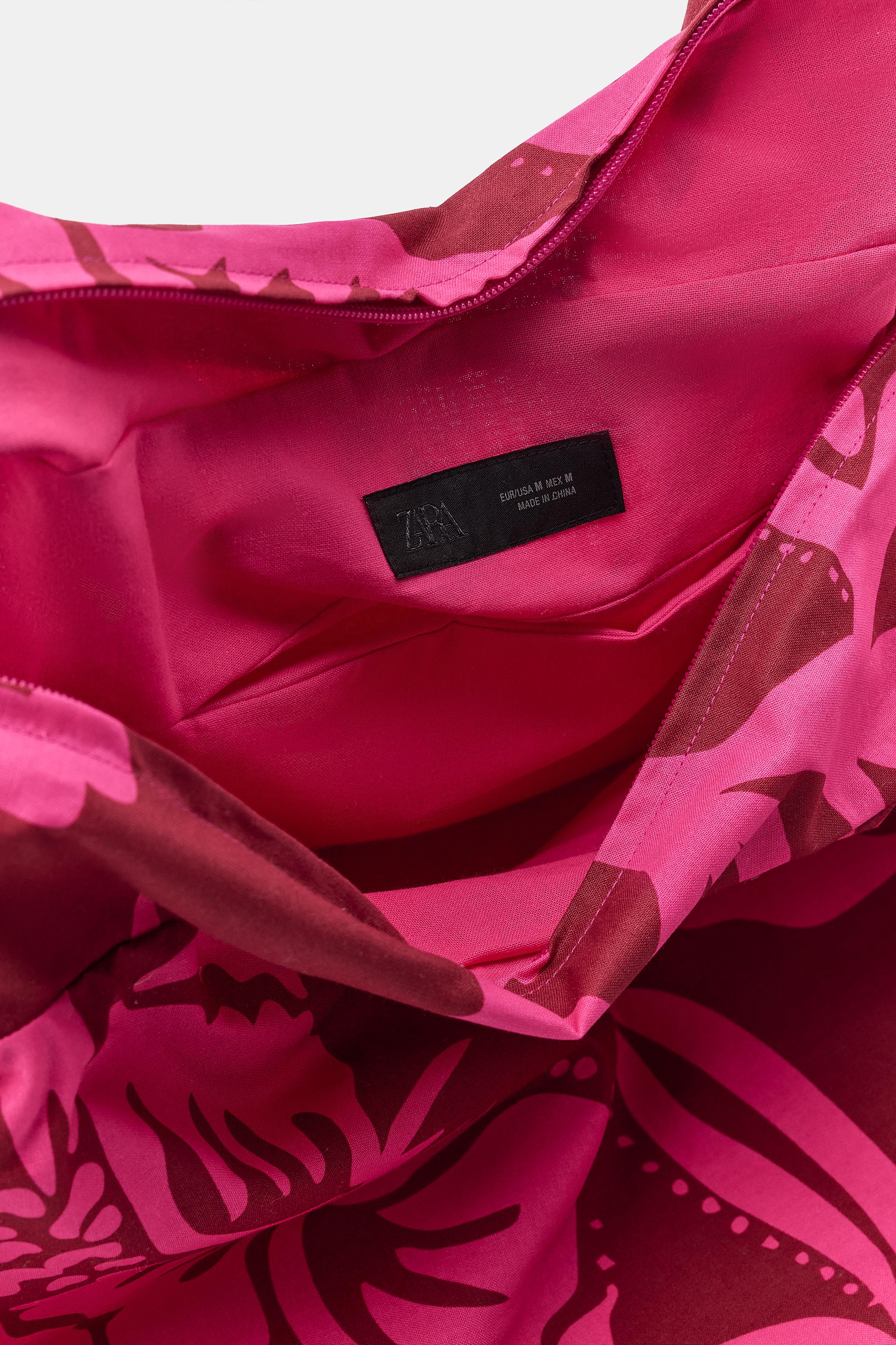 MAXI SAC IMPRIMÉ FLEURS